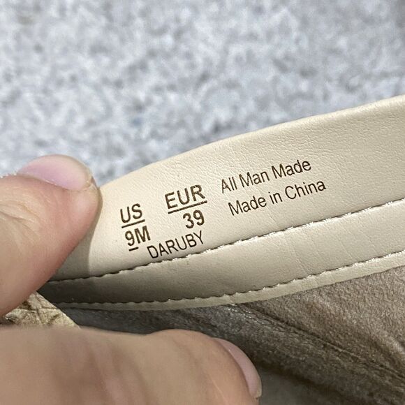 Sam Edelman Daruby Snakeskin Booties Womens 9M Brown Ankle Boots Block Heels - Picture 10 of 12